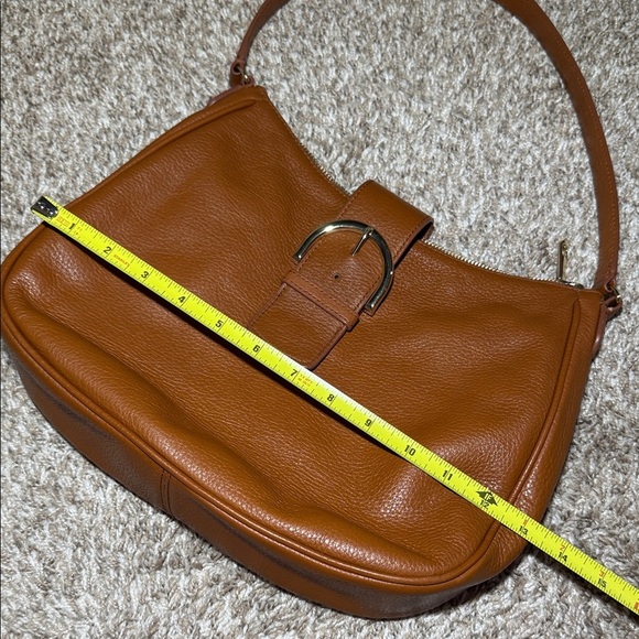 Talbots Soft Pebbled Leather Hobo Bag - Picture 16 of 16